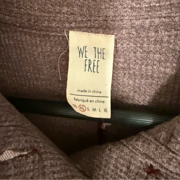 Free People Marigold Turtleneck Henley Top - Picture 4 of 5